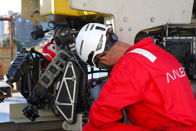 Survey vessel and ROV support - Aalea